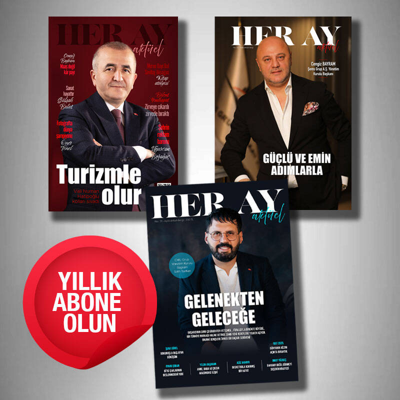 HER AY AKTÜEL YILLIK ABONE - 1